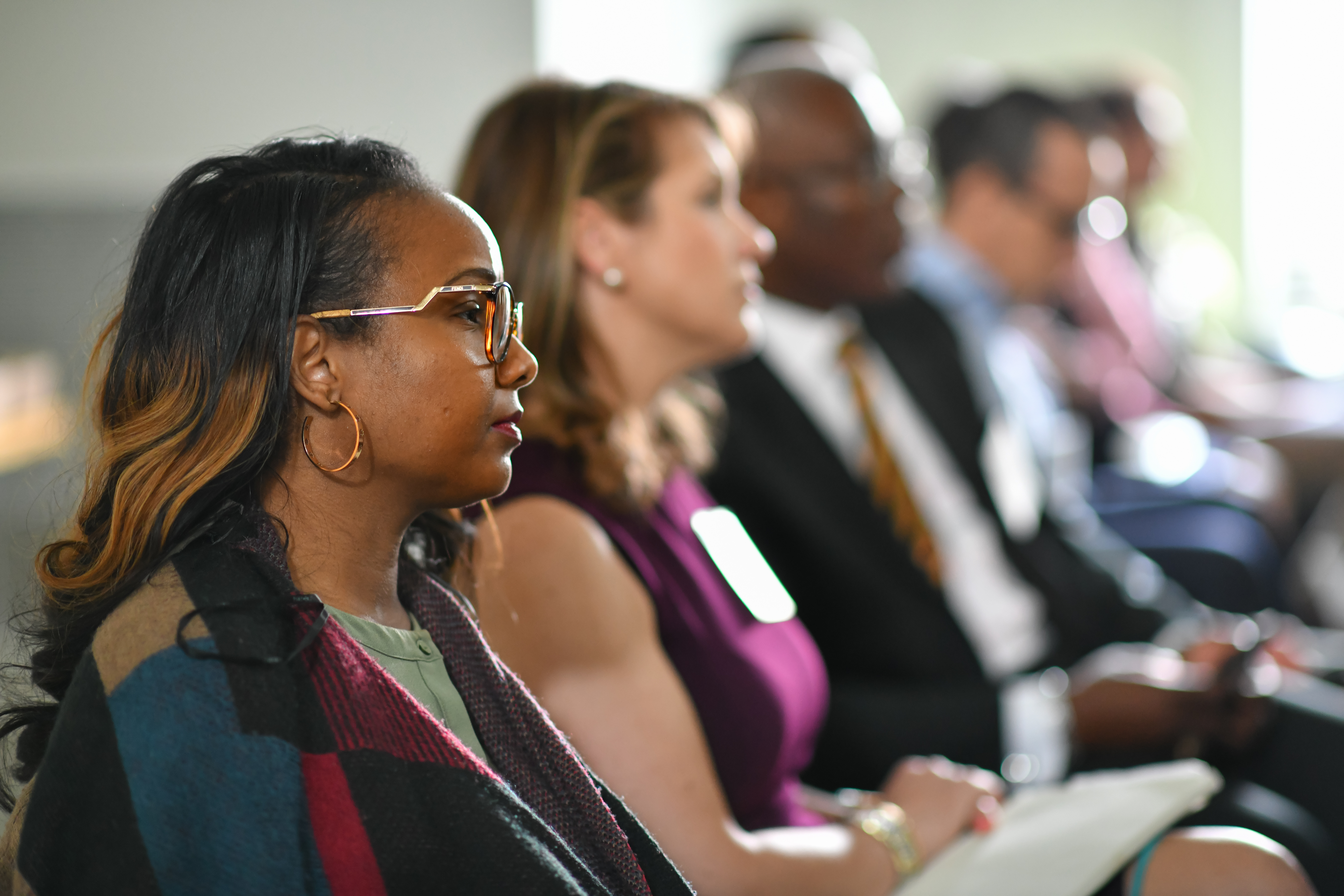 Row of MPN Member Sitting in the Audience of our 2020 Annual Meeting Presentation